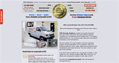Desktop Screenshot of cbssecuritysystems.com